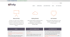 Desktop Screenshot of iotivity.org